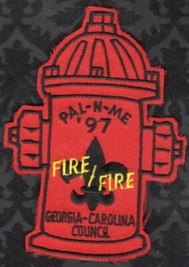 Georgia Carolina Council F/Fire Pal - N- ME 97 Patch Stile Idrante Antincendio - Foto 1 di 2