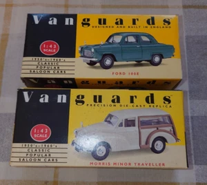 Vintage Vanguards Morris Minor Traveller & Ford 100E - Picture 1 of 4