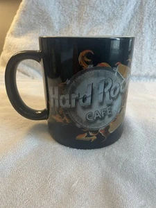 HARD ROCK CAFE Philadelphia Large Black Coffee Cup Mug - Picture 1 of 8