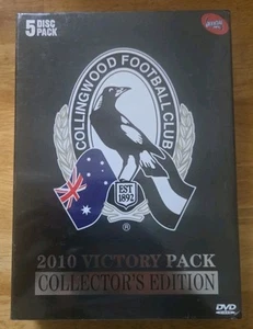 Collingwood Football Club 2010 Victory Pack DVD Collector's Edition AFL New - Picture 1 of 3