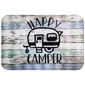 16x24 inches Happy Camper Non-Slip Doormat Bath Mat,Entrance Rug for Front Do... - Picture 1 of 8