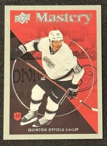 Quinton Byfield Rookie 2021-22 Upper Deck Mastery #M-E Los Angeles Kings - Picture 1 of 2