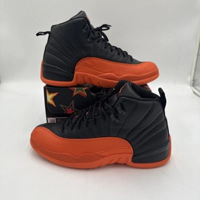 *Usado Air Jordan 12 Retro 'WNBA ASG Naranja Brillante' Talla 10W FD9101-081 Foto 1 de 4