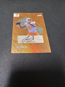 JOEY AGUILAR 2025 ONIT Tennessee Vols Fútbol NARANJA Brillo Automático - Imagen 1 de 4