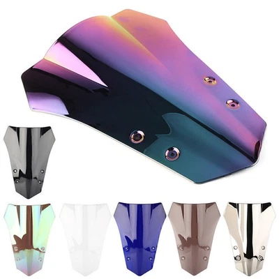 Motorcycle Front Windshield Screen For 2015-2017 YAMAHA MT-09 Tracer/FJ-09 Foto 1 de 4