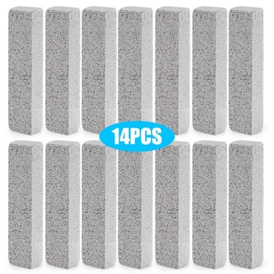 Juego de limpiador de tazones de inodoro de piedra pómez de 14 piezas para baño, cocina, piscina y parrilla Foto 1 de 4