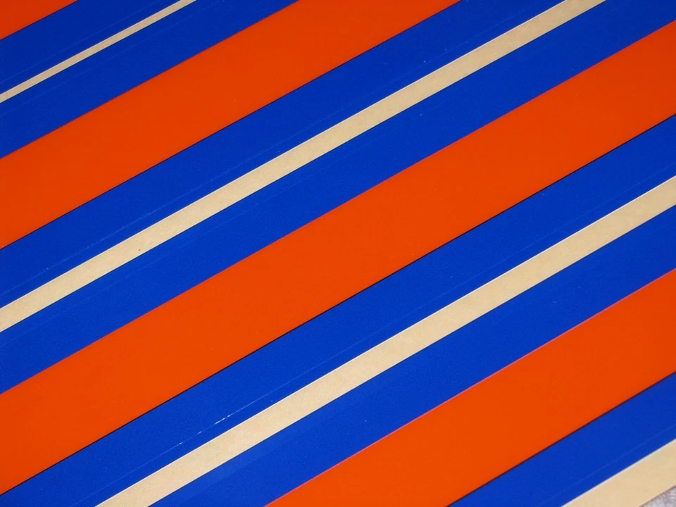 FLORIDA GATORS Orange Royal Football Helmet Stripe Decal Qty 1 FULL Sz 3M 20MIL - Image 1 of 1