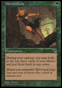 MTG MIRRI's GUILE ENGLISH PLAYED - ASTUZIA DI MIRRI - TE - MAGIC - Imagen 1 de 1
