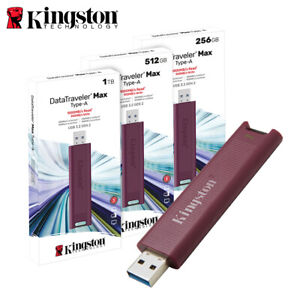Kingston 256GB 512GB 1TB DataTraveler Max USB 3.2 Type-A Flash Drive 1,000MBs