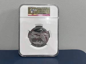 2015 BOMBAY HOOK ATB 5 TROY OUNCE .999 SILVER COIN NGC MS 69 DPL (AFJ) - Picture 1 of 5