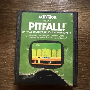 Pitfall (Atari 2600, 1982) Pitfall Harry’s Jungle Adventure Cartridge Only - Picture 1 of 3