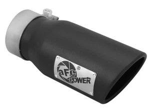 aFe MACHForce XP 3in Inlet x 4in Outlet x 9in Length Clamp-On Black Tip - Picture 1 of 7