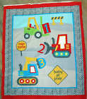 1 Darling "Construction Zone" Cotton Fabric Quilting/Wallhanging Panel