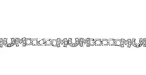Triple Mum Gemstone Bracelet Sterling Silver 925 Hallmarked (Mothers Day) - Picture 1 of 3