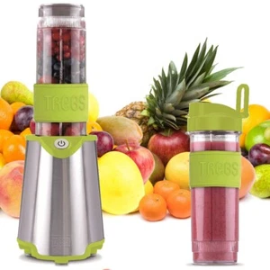 Mixer Smoothie Maker Ice Crusher Zerkleinerer 300 Watt Standmixer 2x Becher - Bild 1 von 5