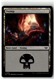 2024 MTG OTJ Swamp Land #281 - Picture 1 of 2