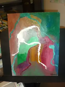 Original Painting - Harry Jackson Abstract Expressionist & Noted Western Artist - Picture 1 of 17