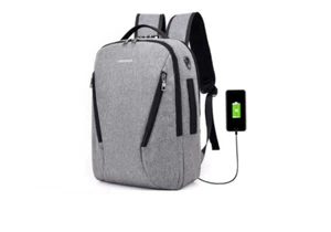 Zaino borsa porta pc con ricarica USB impermeabile traspirante antiurto - Imagen 1 de 2
