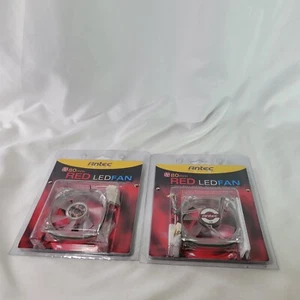 Antec TriCool 80mm Red LED Cooling Fan with 3-Speed Switch - Picture 1 of 9