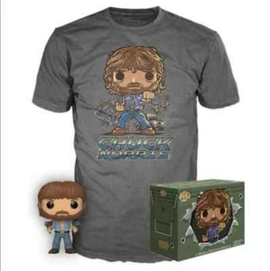 Chuck Norris Funko Pop! and shirt  target exclusive collectors edition - Picture 1 of 1