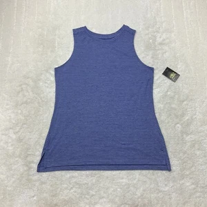Camiseta sin mangas azul sin mangas Athletic Works para mujer talla L (12-14) ropa de gimnasio para entrenamiento - Imagen 1 de 11