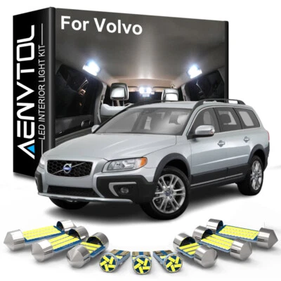 Kit de luces interiores LED para Volvo S40 S60 S70 S80 S90 1999-2017 2018 2019 2020 Foto 1 de 4