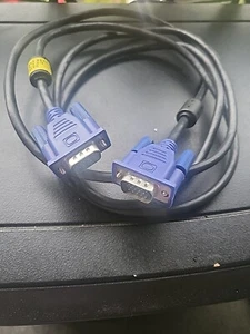 Cable VGA to VGA Cable 6ft with Ferrites (VGA Cord, VGA Monitor Cable..15 Pin - Picture 1 of 1