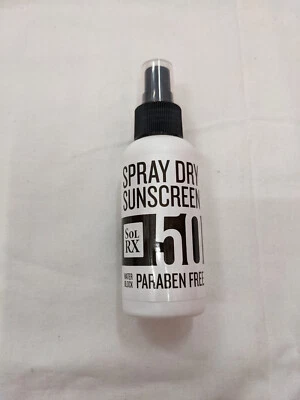 SOLRX Sol RX Sonnenschutz Spary Creme Spray Dry Suncreen 100 ml LSF 50