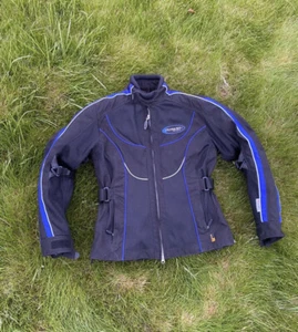 Olympia Mens Padded Mesh/Textile Cordura Motorcycle Jacket w Lining Sz Small - Picture 1 of 12