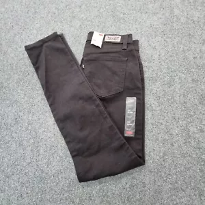 Levi's Jeans womens black 30 Demin Regular skinny low rise casual Size 30 - Picture 1 of 14