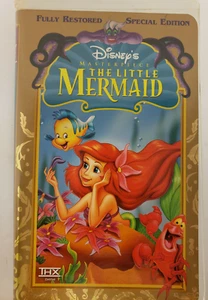 VHS The Little Mermaid © 1998 Disney Masterpiece Special Edition G Jodi Benson - Picture 1 of 2