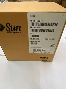Sun X6296A, 390-0027, 595-5432, 20-40GB 4 mm DDS-4 Tape Drive kit - Picture 1 of 1