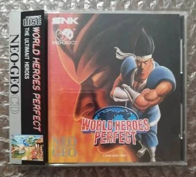 SNK Neo Geo CD - World Heroes Perfect The Ultimait Heroes NTSC-U - Immagine 1 di 4