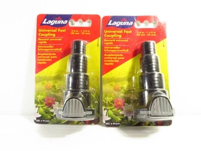 Pack de 2 ACOPLAMIENTO RÁPIDO UNIVERSAL LAGUNA - 3/4, 1 y 1 1/4 IN - PT-640 Foto 1 de 2