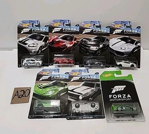 Hot Wheels 2017 Forza Motorsport Complete Set 1-6 W/Ford Falcon Race Car - Picture 1 of 10
