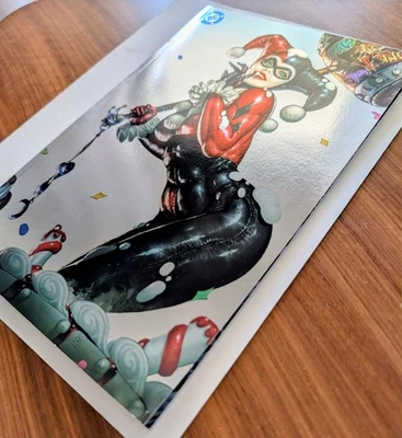 🔥BATMAN HARLEY QUINN #1 NYCC 2025 KYUYONG EOM FOIL EXCLUSIVE🔥 - Image 1 of 4