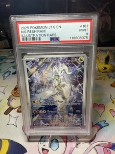 Holograma N's Reshiram 167/159 Sv09: Journey Together. PSA 9 - Imagen 1 de 3