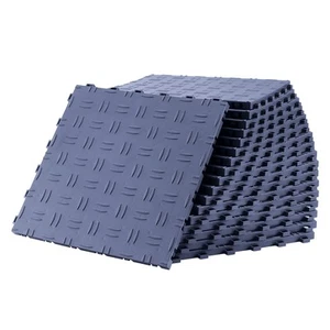25/50 Pack Garage Floor Tiles Interlocking Flooring Tiles 12x12" 50 sq.ft - Picture 1 of 91