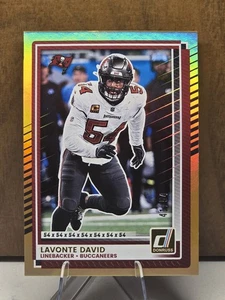 Camiseta Donruss Lavonte David Gold Bronze 2025/54 Tampa Bay Buccaneers - Imagen 1 de 2