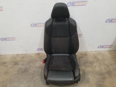 19 2019 NISSAN MAXIMA SEAT ASSEMBLY FRONT LEFT DRIVER BLACK CLOTH LEATHER Foto 1 de 4