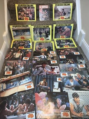 Tarjetas de vestíbulo de la película Over The Top Arm Wrestling Stallone 1986 de colección ¡Lote de 22!! Foto 1 de 4