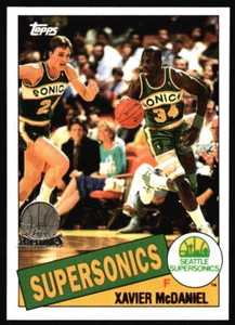 1992-93 Topps Archives Xavier McDaniel #69 Seattle SuperSonics - Picture 1 of 2