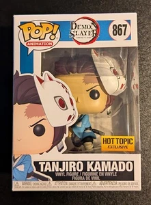 Funko Pop! Tanjiro Kamado #867 - Demon Slayer - Hot Topic Exclusive - NIB - Picture 1 of 5