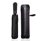 Black PU Leather Umbrella Cover Case Portable Waterproof Umbrella Storage Poc -G
