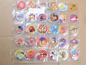 POGS/MILKCAPS LOONEY TUNES POG U.S.  SET OF 60 SHEETED 1995 - Picture 1 of 8