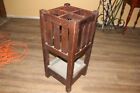 Antique c1910 Arts & Crafts Mission Oak 28' Umbrella Cane Stand Stickley Limbert