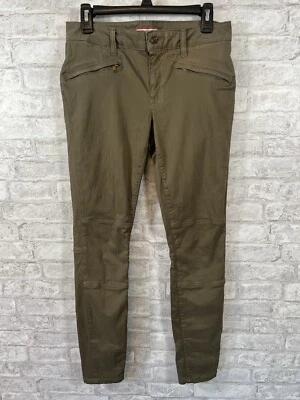 Tommy Hilfiger 军队绿色打底裤 6 码 — 第 1/4 张图片