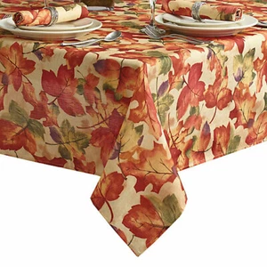 Elrene Harvest Festival 52-Inch x 70-Inch Oblong Tablecloth Multi-Color - Picture 1 of 1