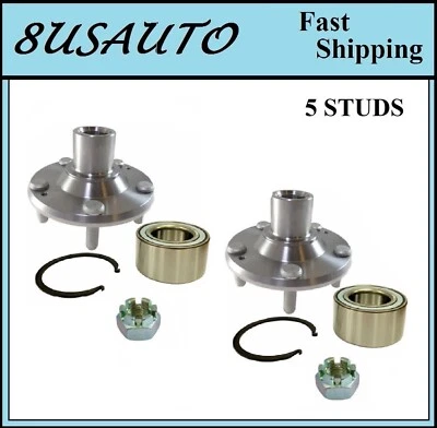 Front Wheel Hub & Bearing Fit KIA FORTE KOUP 2010-2013 PAIR - Image 1 of 3