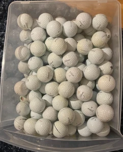 Used AAAA Great Condition White Pro V1 Golf Balls (100 Count) - Picture 1 of 2